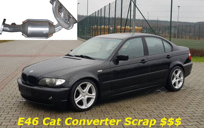 BMW E46 cat converter scrap price